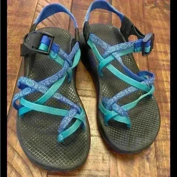 Chaco Women’s ZX/2 Classic Outdoor Hiking Sandal  Size 8 Vibram Sole - Picture 2 of 5